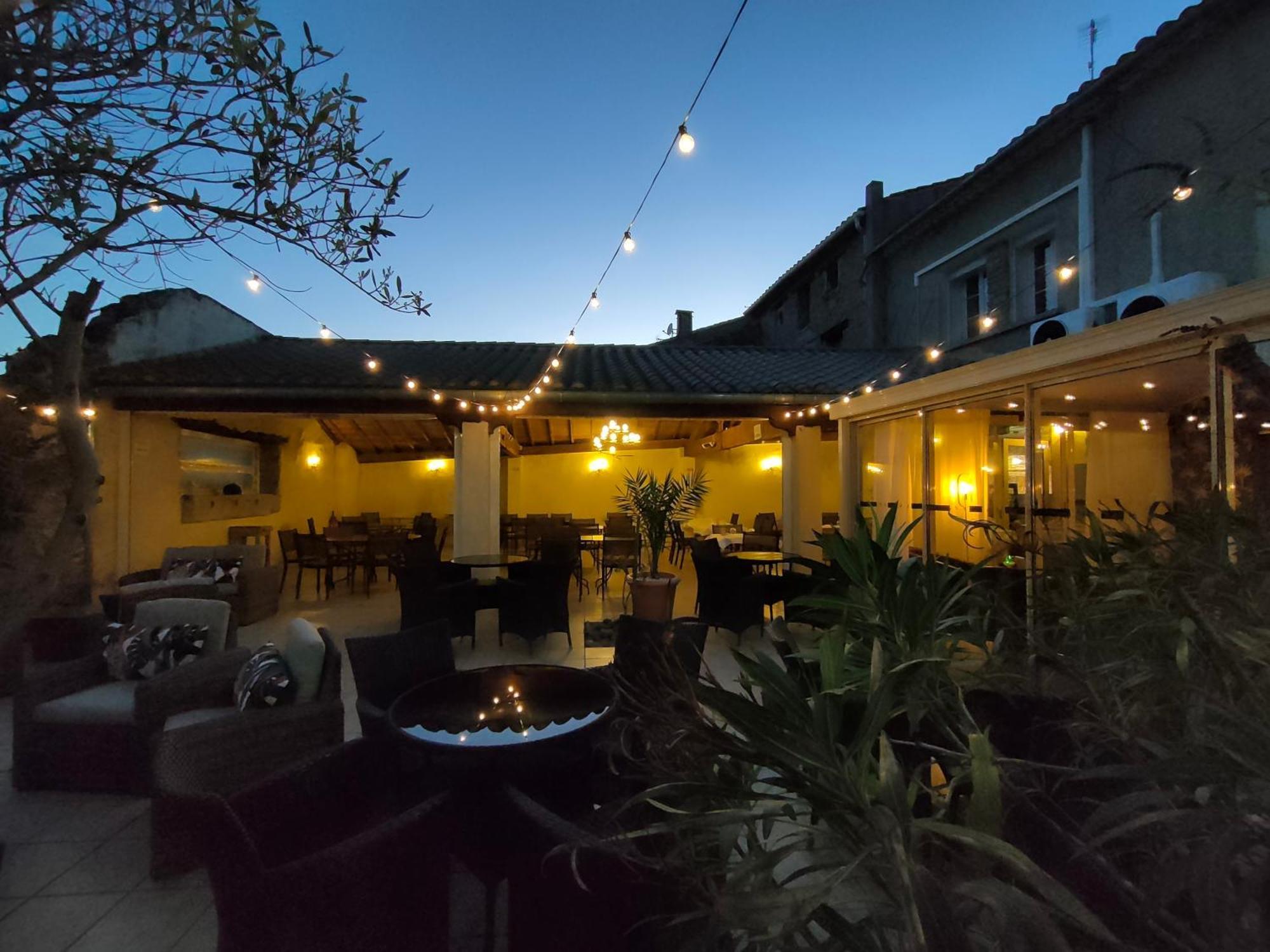 Hotel Restaurant L'Art Des Mets By Cote Jardin Conilhac-Corbières Dış mekan fotoğraf