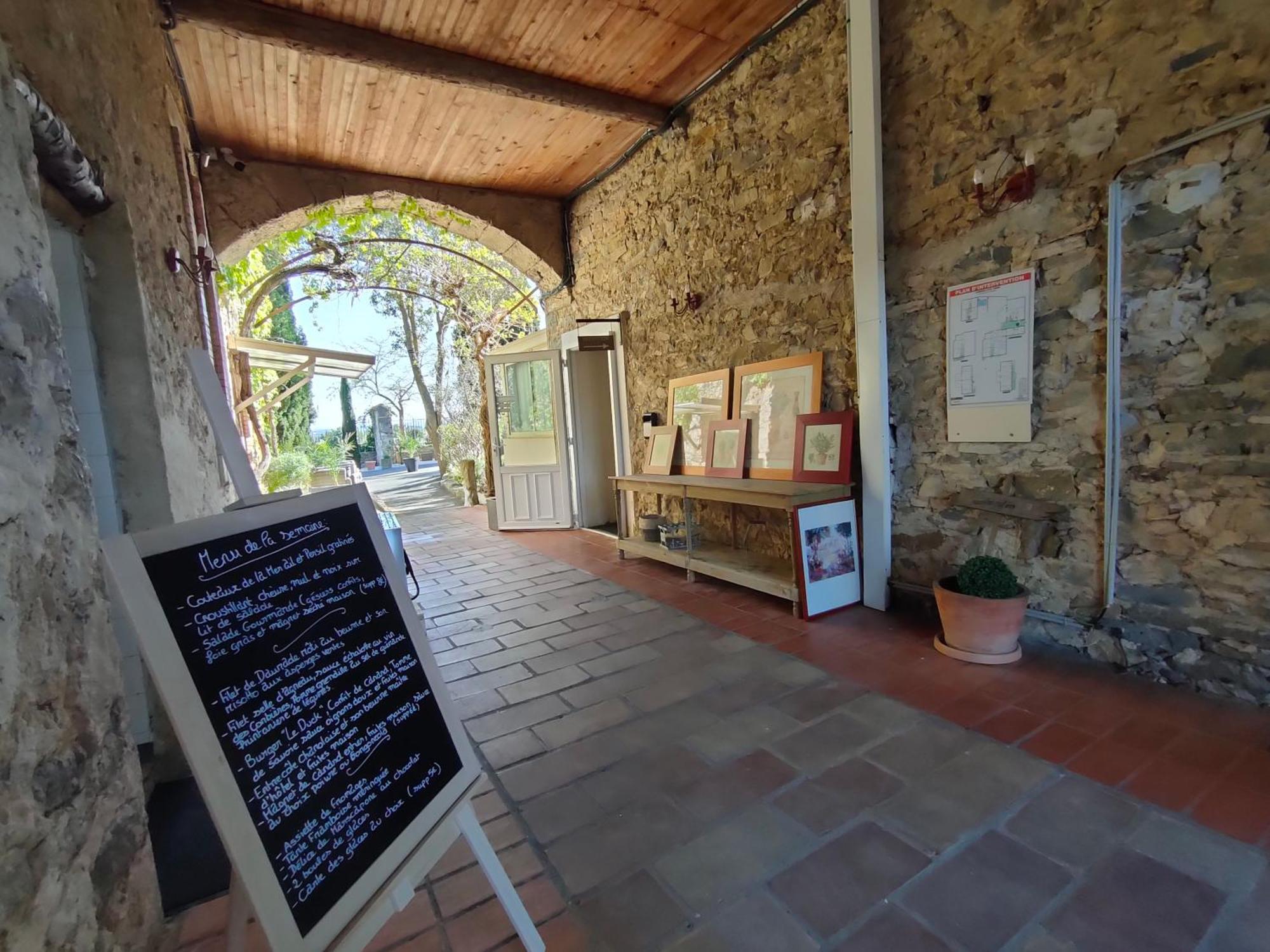 Hotel Restaurant L'Art Des Mets By Cote Jardin Conilhac-Corbières Dış mekan fotoğraf
